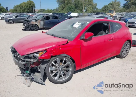 2019 Hyundai Veloster 2.0 Premium from USA, damaged, VIN KMHTG6AF6KU003622